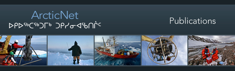 ArcticNet Publications Database = Banque de données des publications d'ArcticNet