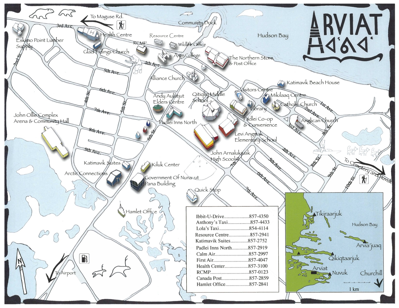 The Hamlet of Arviat 2016