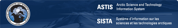 ASTIS - Arctic Science and Technology Information System = SISTA - Système d'information sur les sciences et les technologies arctiques